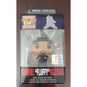 Gabriel "fluffy" Iglesias pocket pop keychain, vinyl figure keychain